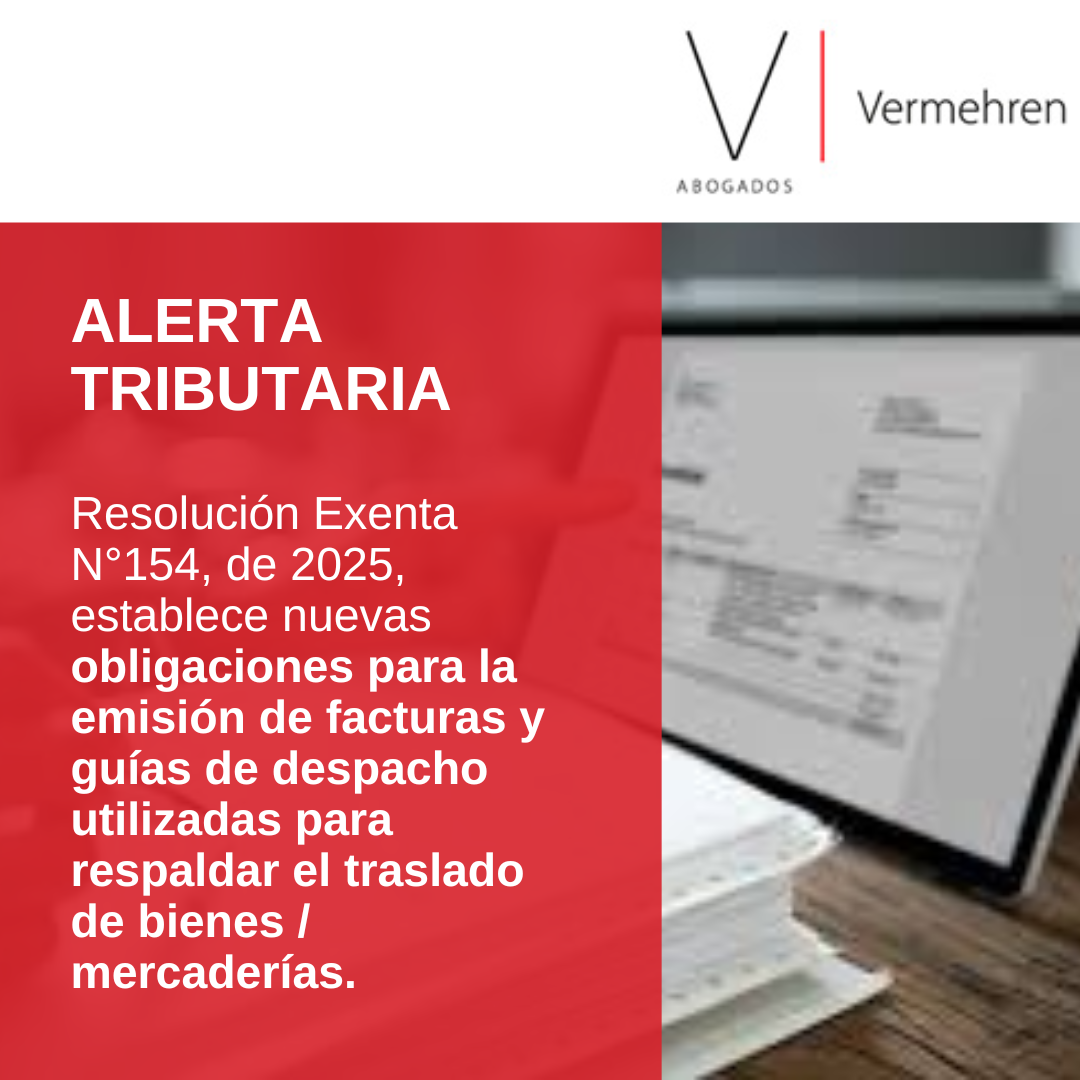 ALERTA TRIBUTARIA NUEVAS OBLIGACIONES PARA LA EMISION DE FACTURAS Y GUIAS DE DESPACHO